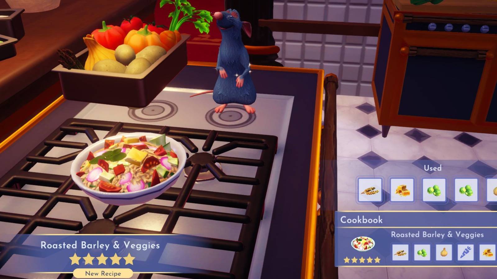 roasted barley and veggies recipe ddv