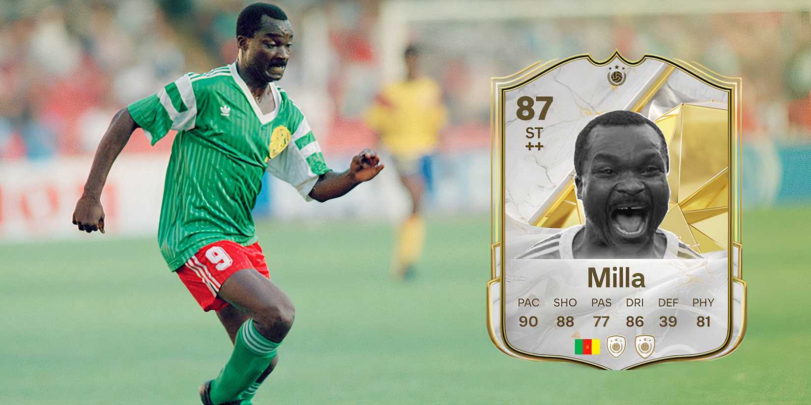 Roger Milla EA Sports FC 25 Icon Card