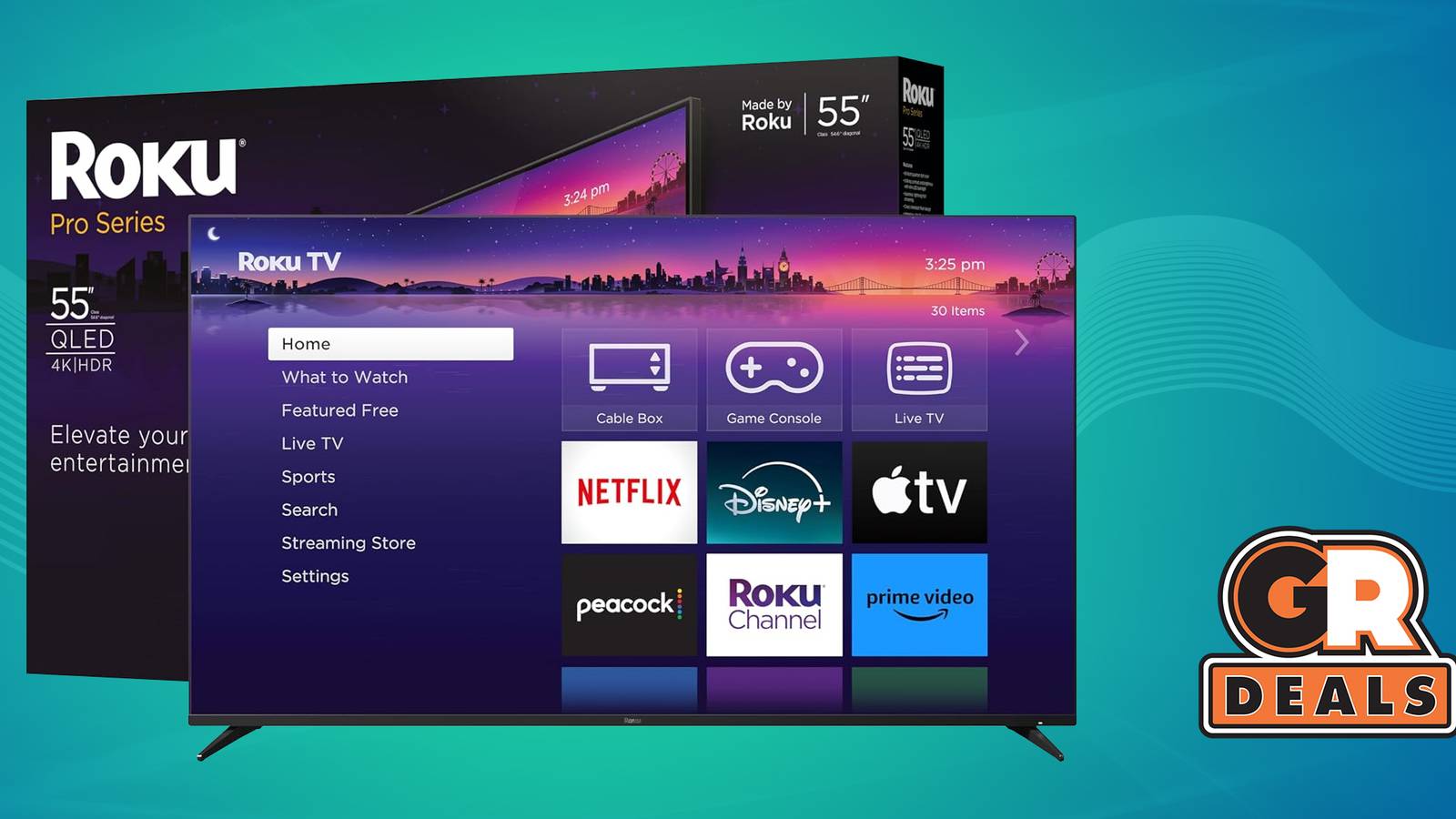 First Ever Roku Get the Lowest-Ever Price for Roku's Pro Series QLED TV at Under $600