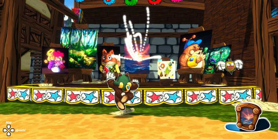 Ruffy and the Riverside gameplay mini-game