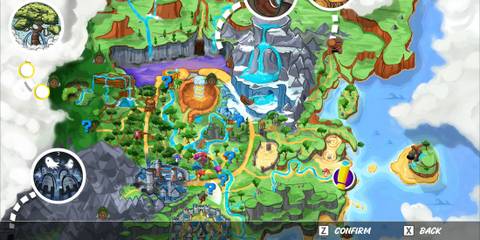 Ruffy and the Riverside map