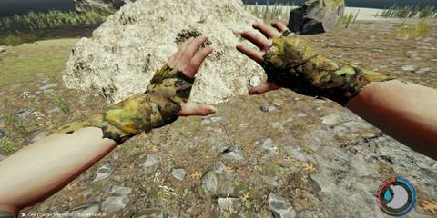 Stealth Armor being shown off after equipping in The Forest