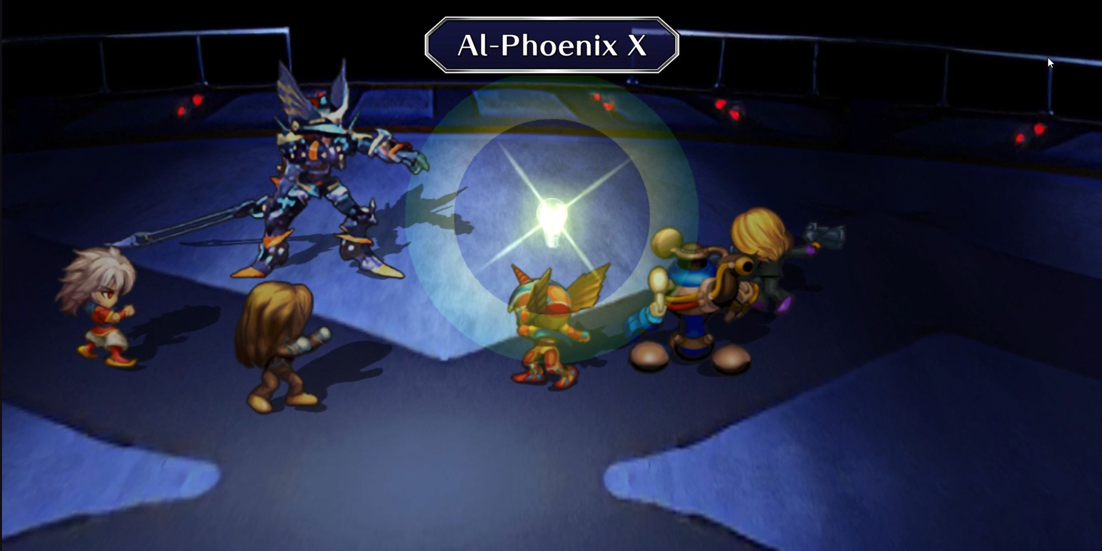 saga frontier remastered battle al-phoenix x