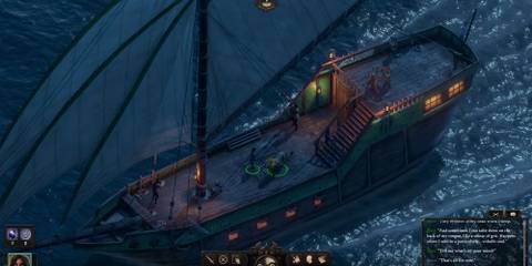 Sailing Pillars of Eternity 2 Deadfire