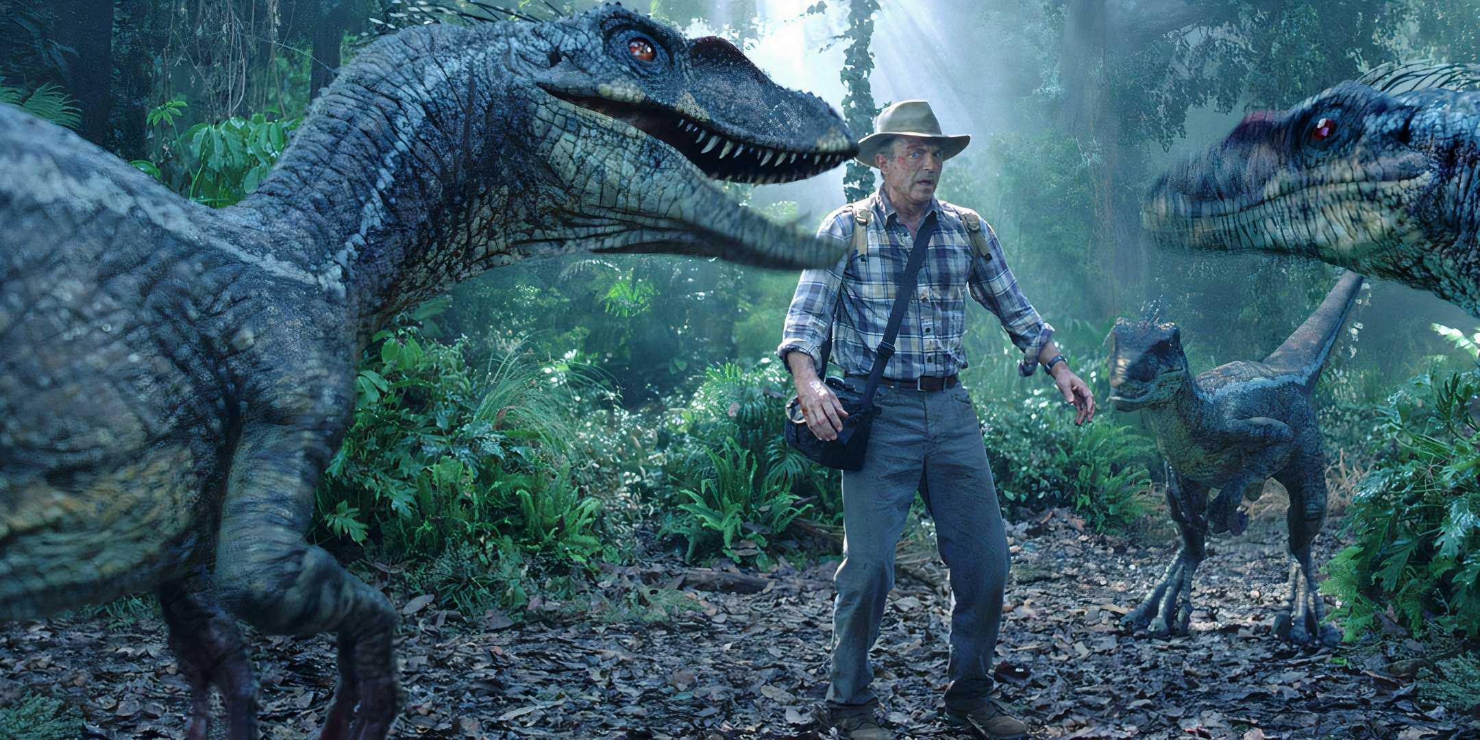 Sam Neill's Alan Grant in Jurassic Park 3