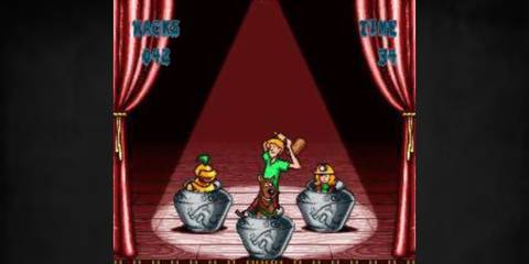 Scooby-Doo Mystery whack-a-mole minigame