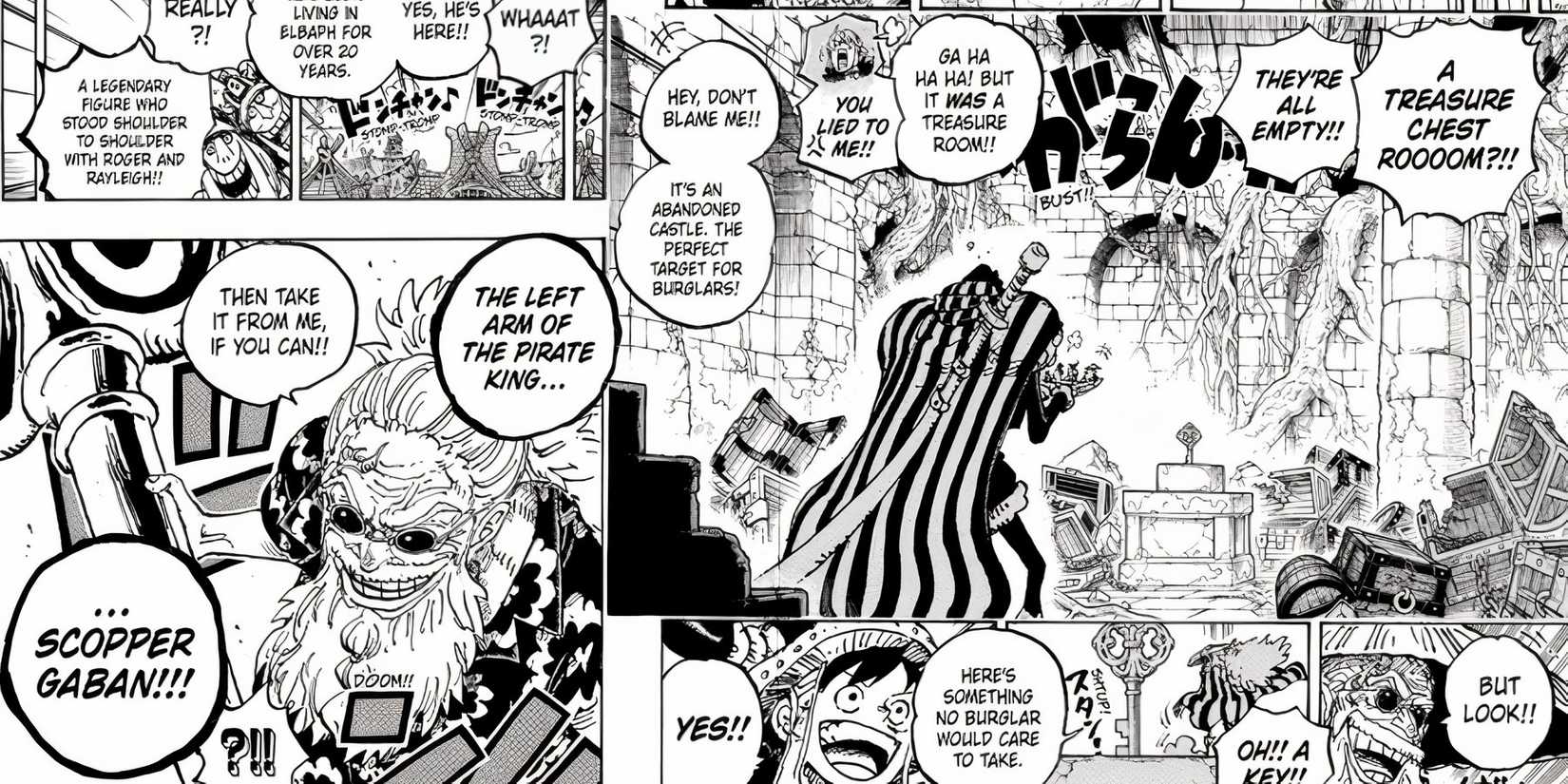 Scopper Gaban Luffy Challenge Speculation