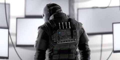 Vigil looking over hs shoulder