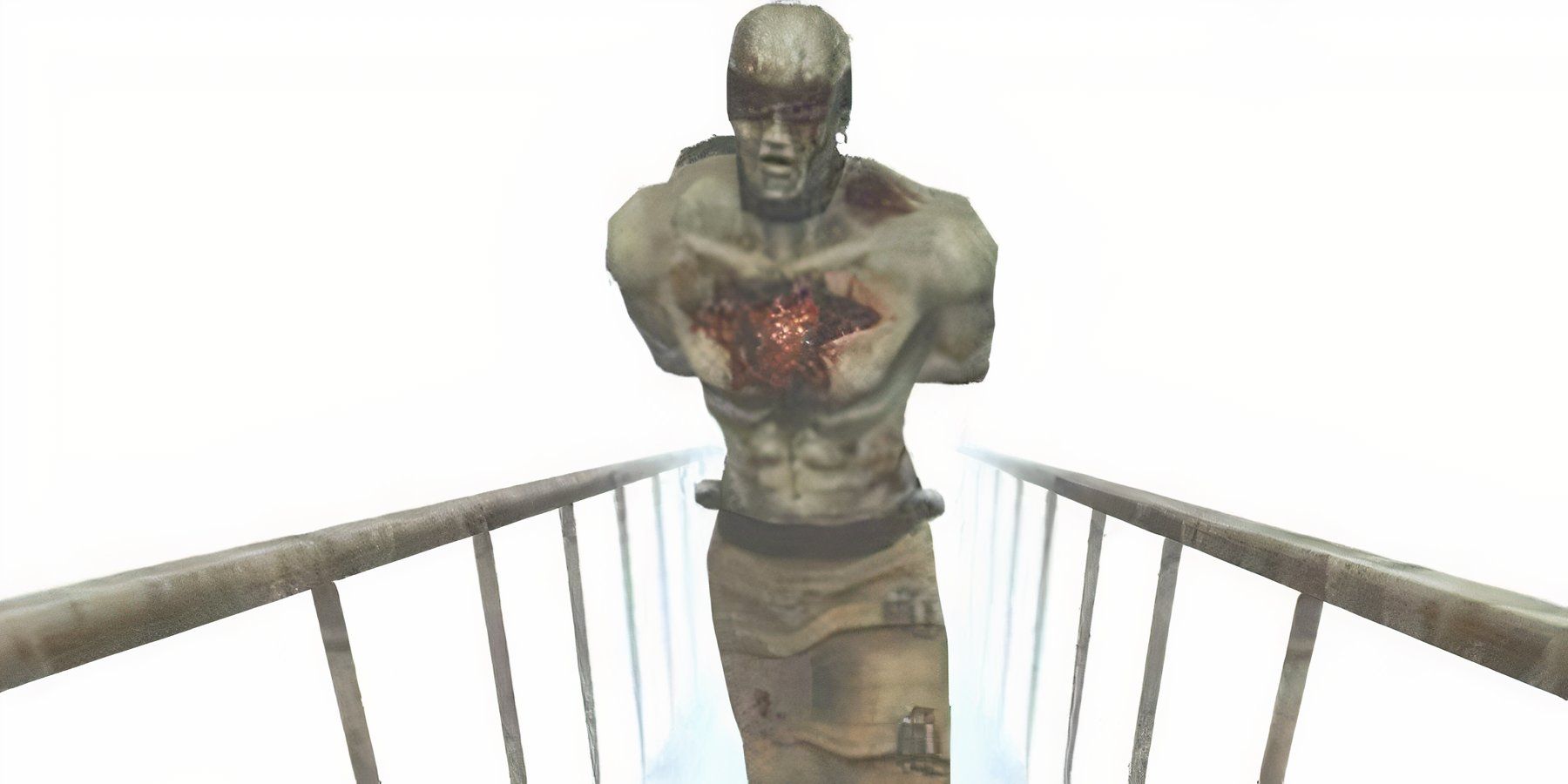 Nosferatu walking with his hands behind his back 