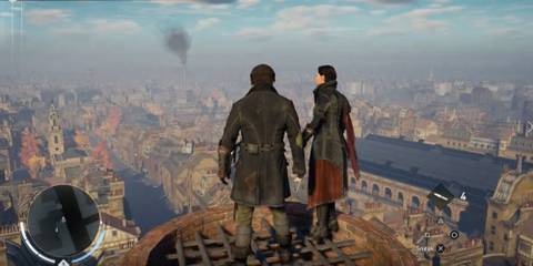 frye twins on rooftop