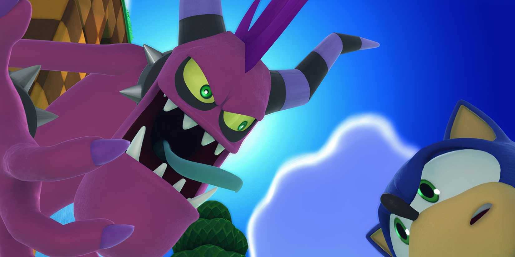 Zazz talking to Sonic