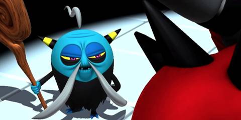 Zik talking to Zazos