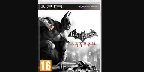 Batman Arkham City cover Batman looking out at the city