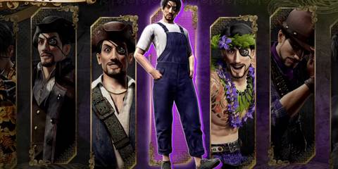 Majima overalls outfit