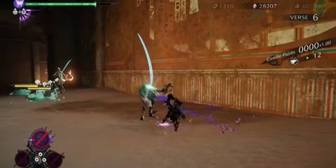 Bayonetta in alternate Tokyo