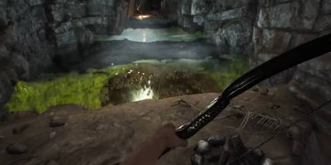 protagonist with bow