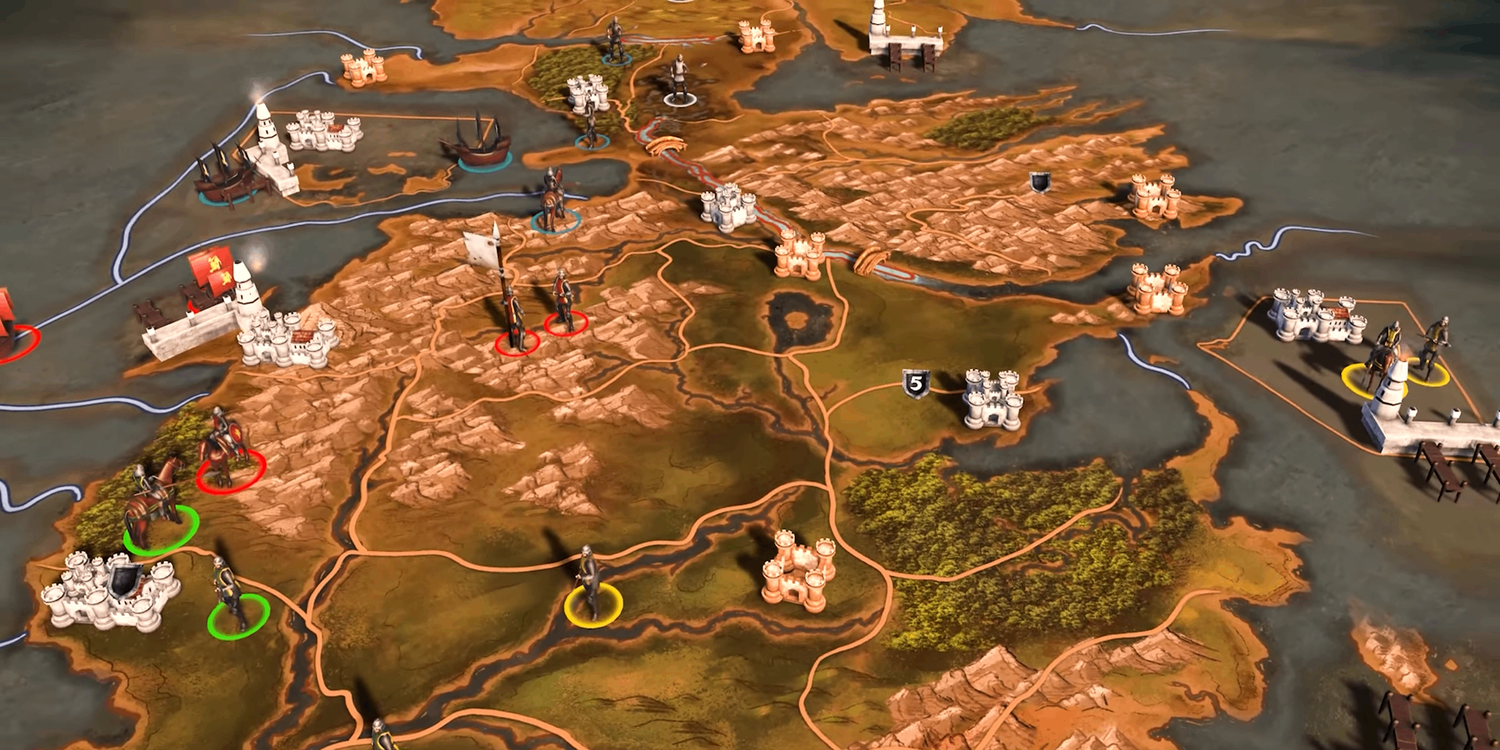 Trailer screenshot, game map