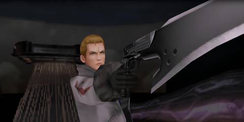 Seifer wielding the Hyperion in Final Fantasy VIII
