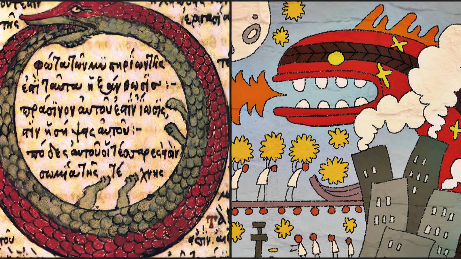 Serpent of Hellfire Jormungandr Loki