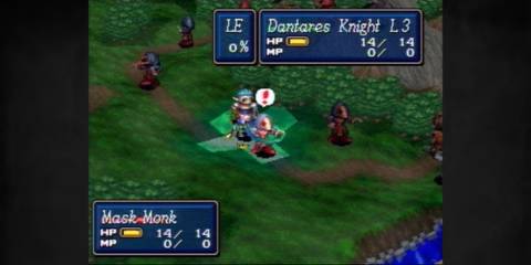 Shining Force III attack from behind