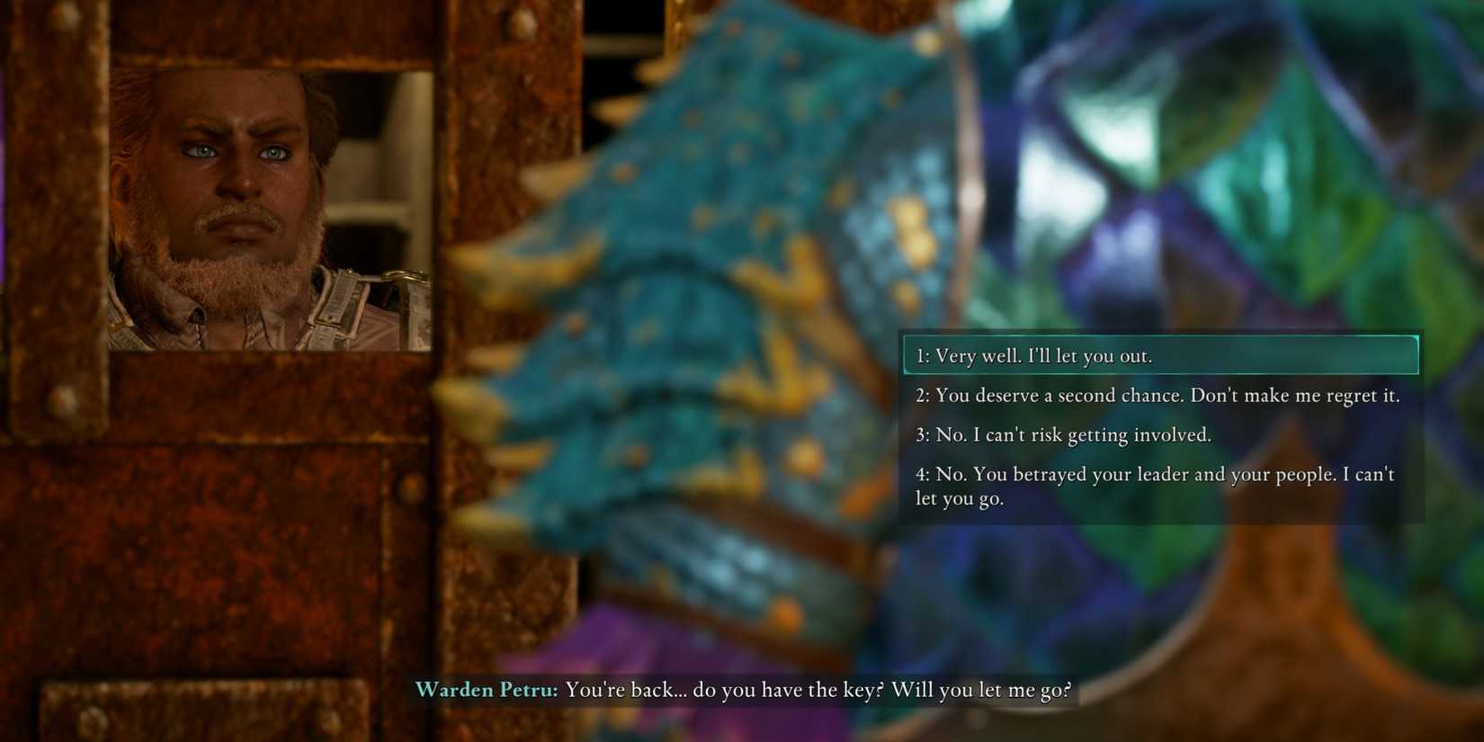 Should you free or keep Petru Imprisoned Avowed