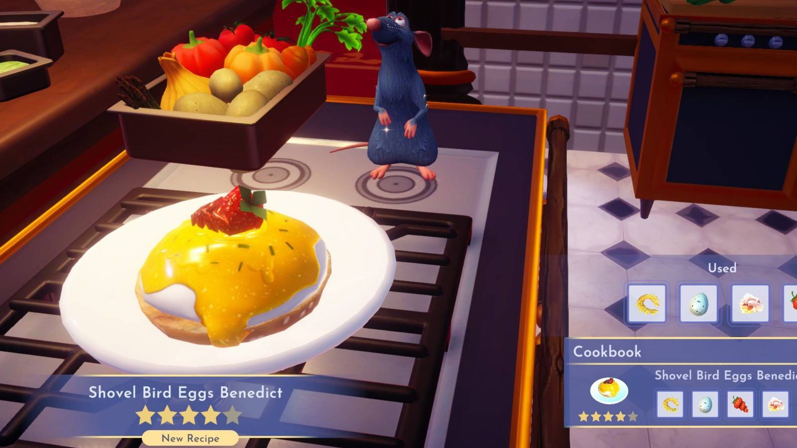 shovel bird eggs benedict recipe ddv