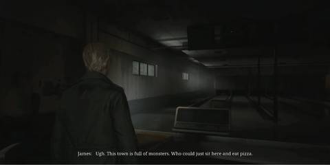 Silent Hill 2 James quoting the iconic line in the remake