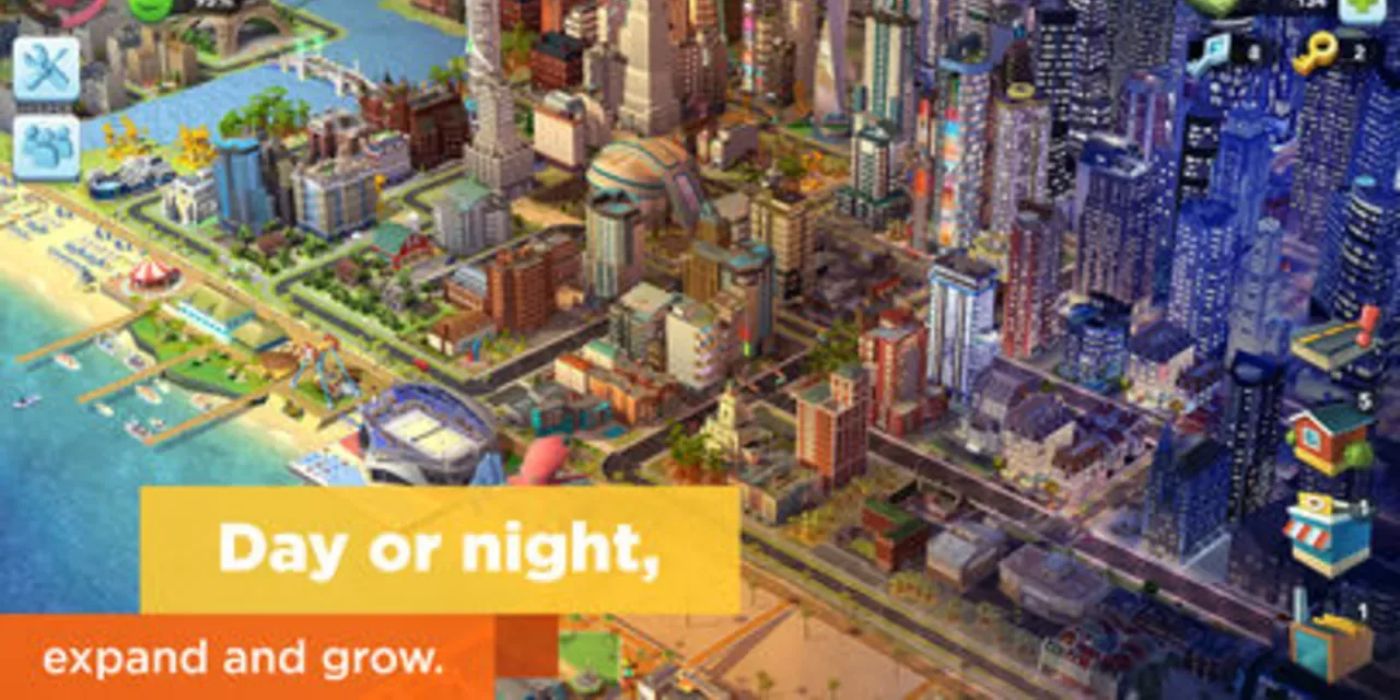 SimCity BuildIt - day or night