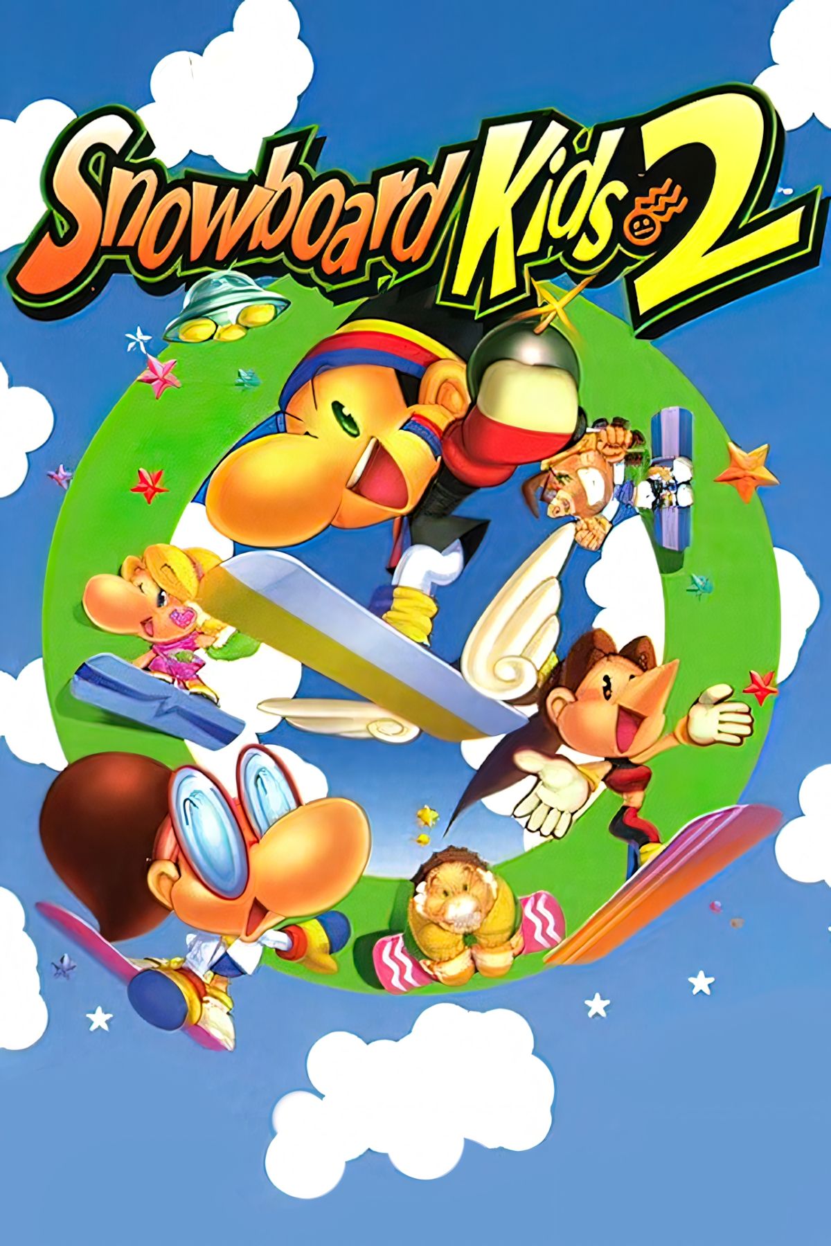 Snowboard Kids 2 Tag Page Cover Art