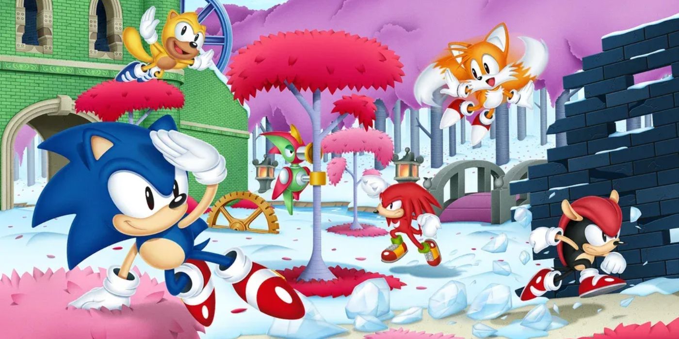 Sonic Mania Plus Artwork