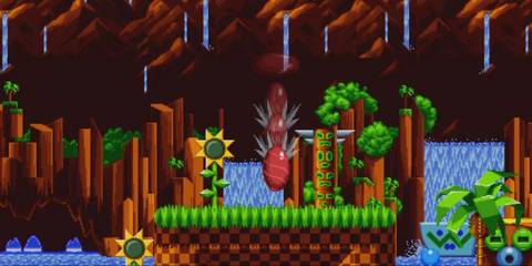 Sonic Mania Plus Waterfalls