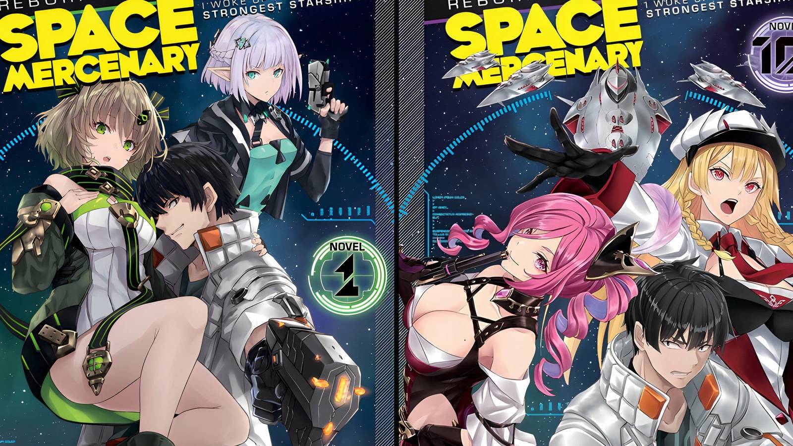 Science Fiction Manga Reborn as a Space Mercenary Gets An Anime Adaptation