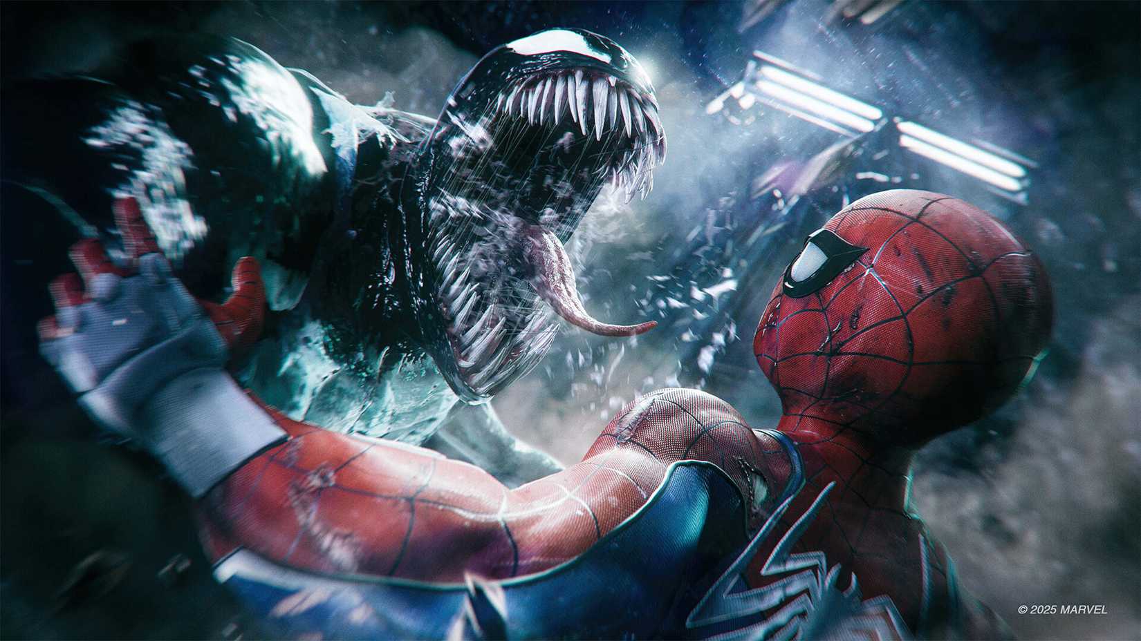 spider-man 2 venom and peter parker