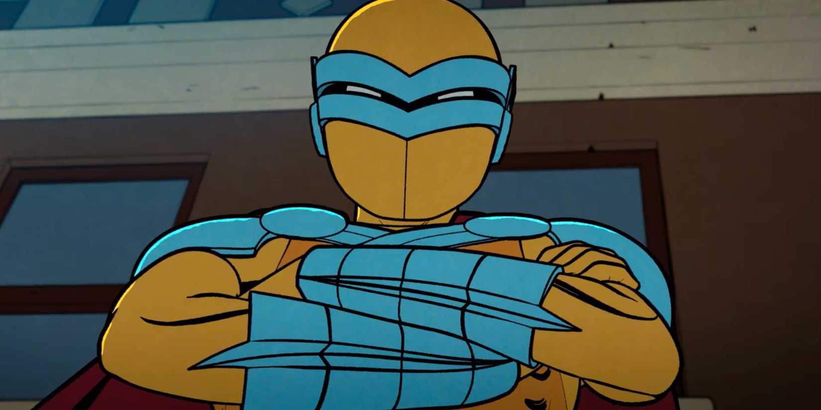 Spider-Man in an alternate costume in Your Friendly Neighborhood Spider-Man