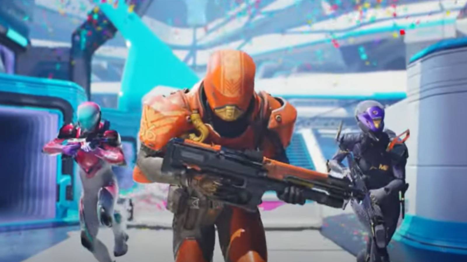 Splitgate 2 reveals new glacier map