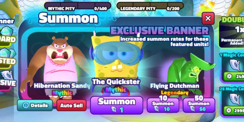 Spongebob Tower Defense Roblox – Units & Items – Cheapest Price, Fast Delivery