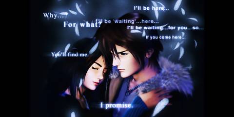 Squall and Rinoa Final Fantasy 8