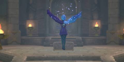 fi materializing out of the master sword