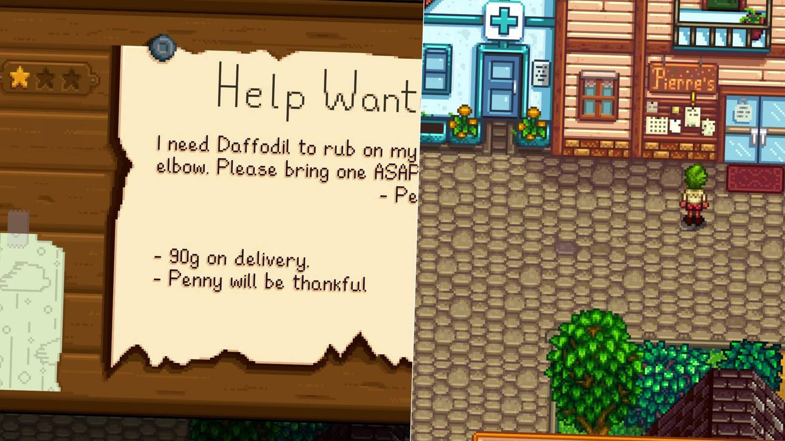 Stardew Valley Quest Board