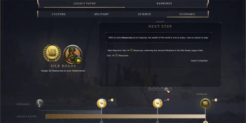 Steps for completing silk roads in civ 7 (5)