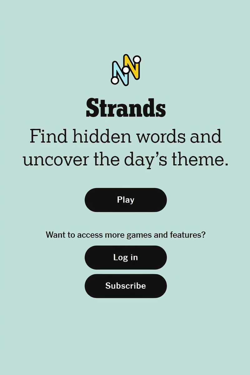 Hints and Answers for New York Times Strands September 1, 2024