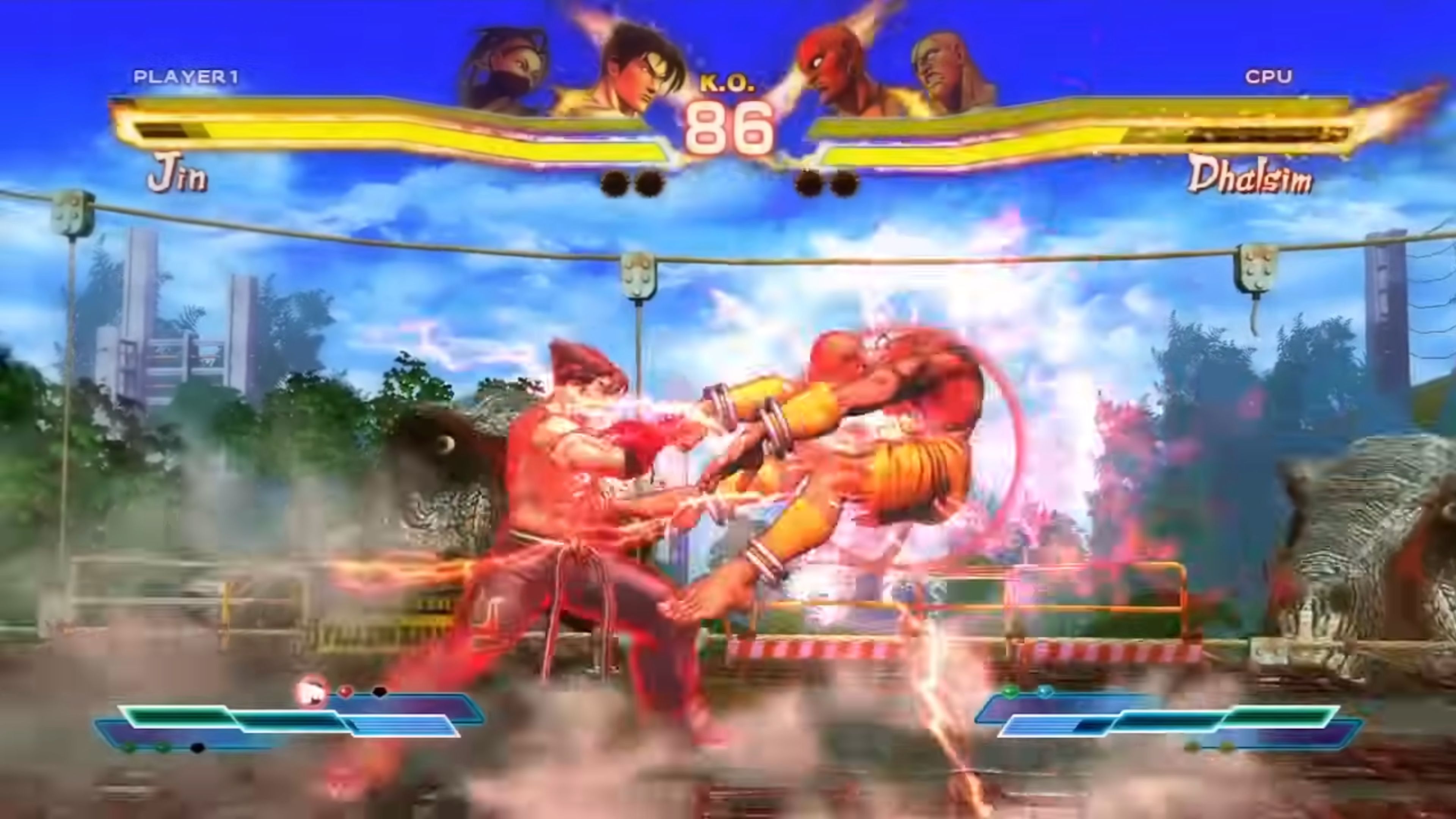 Street Fighter X Tekken In Game Screenshot 1