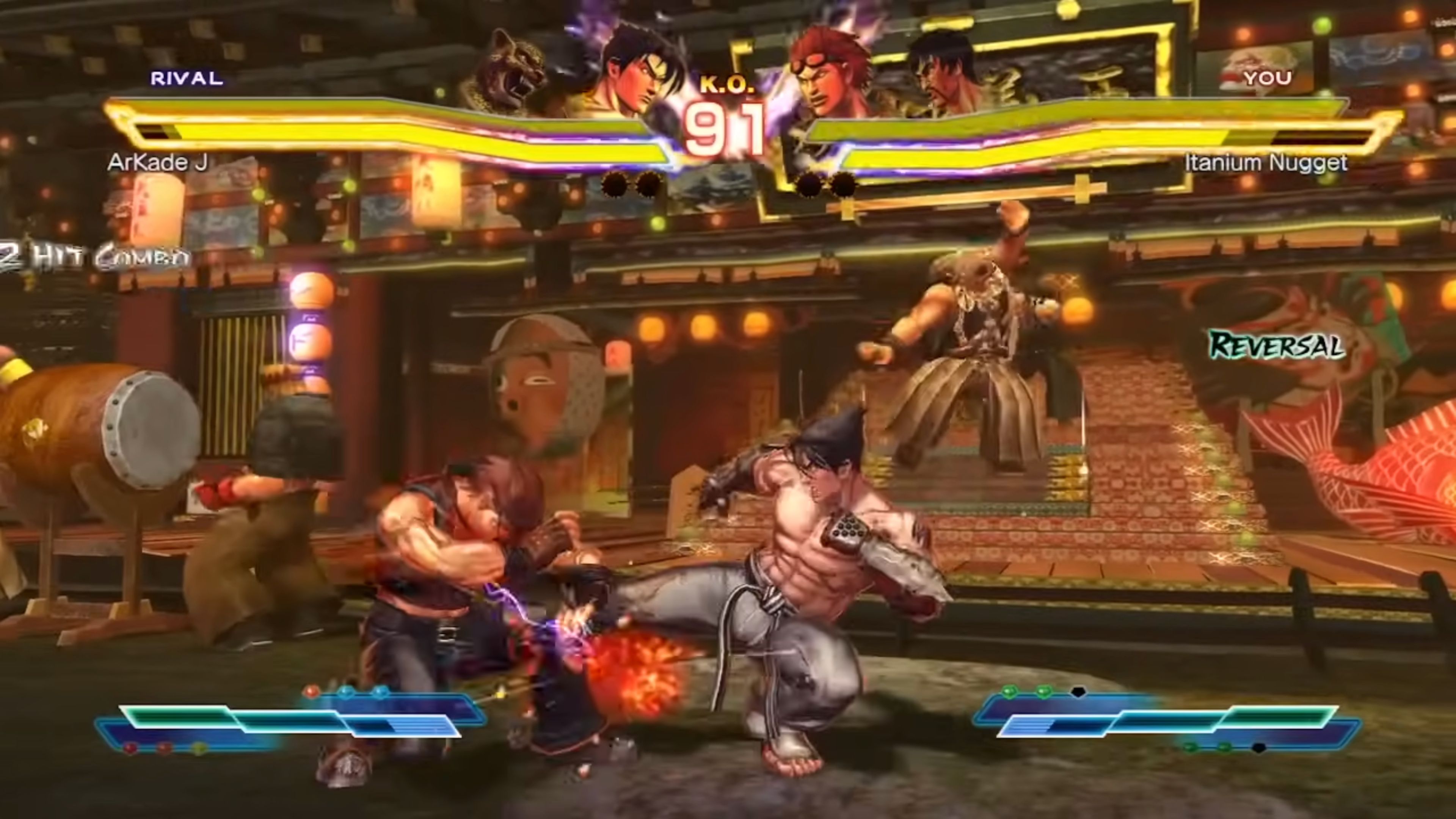 Street Fighter X Tekken In Game Screenshot 3