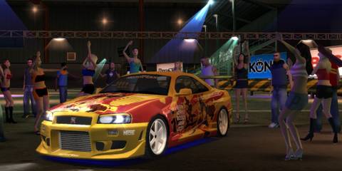 Street Racing Syndicate Screenshot Nissan Skyline Celebration Race Win