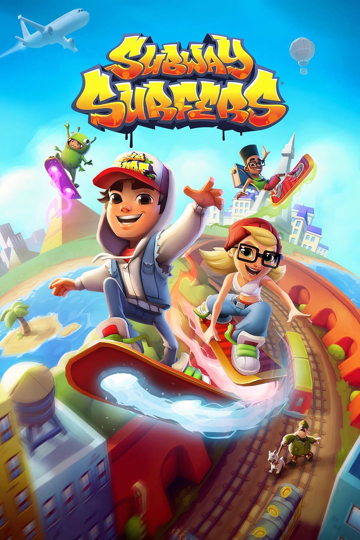 Subway Surfers Tag Page Cover Art