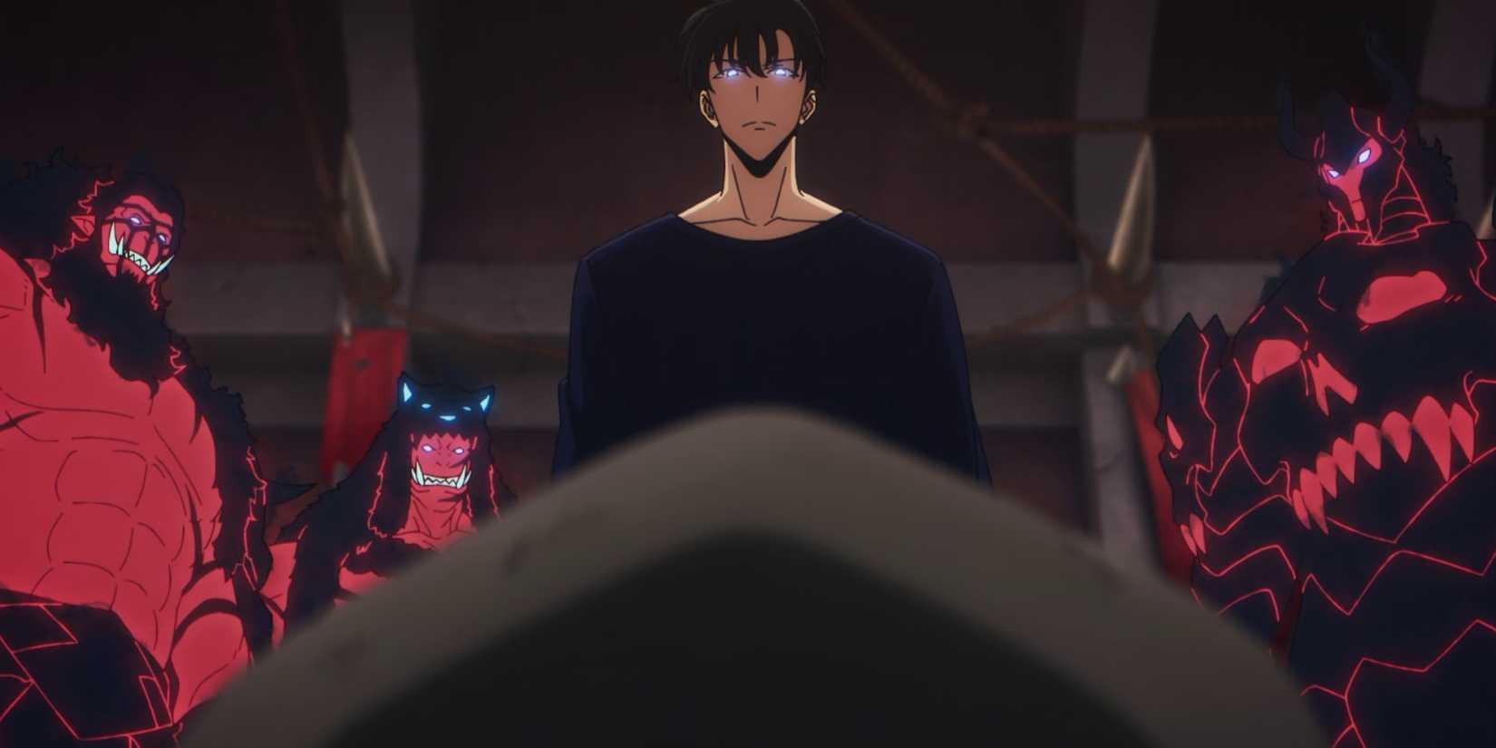 Sung Jinwoo and High Orc Shadows Solo Leveling Season 2 Episode 6