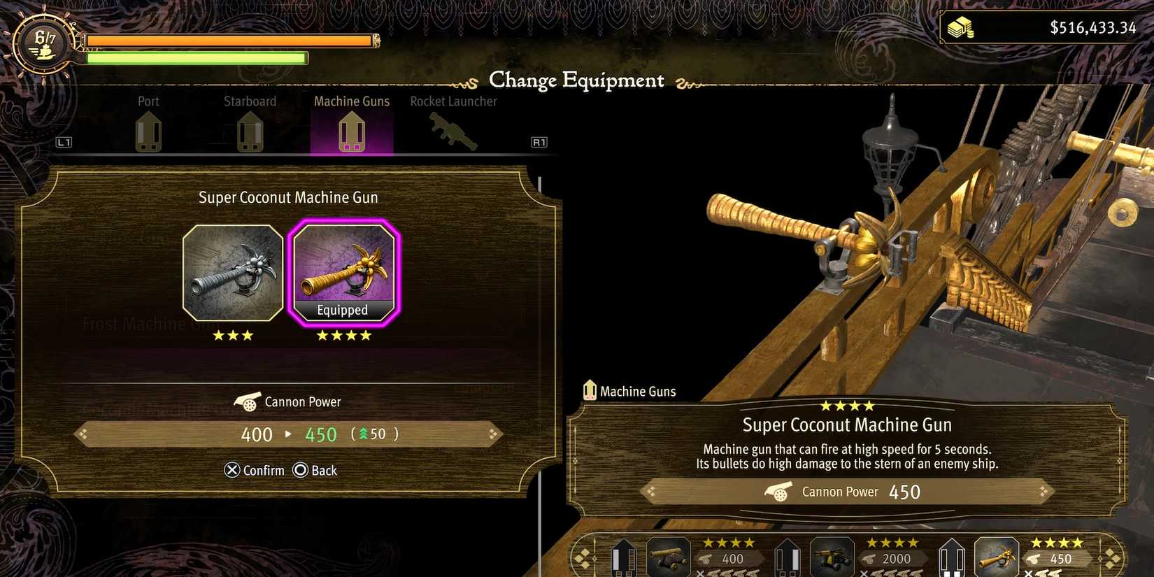 Super Coconut Machine Gun in Like a Dragon Pirate Yakuza in Hawaii