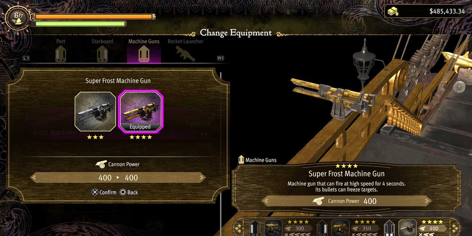 Super Frost Machine Gun in Like a Dragon Pirate Yakuza in Hawaii