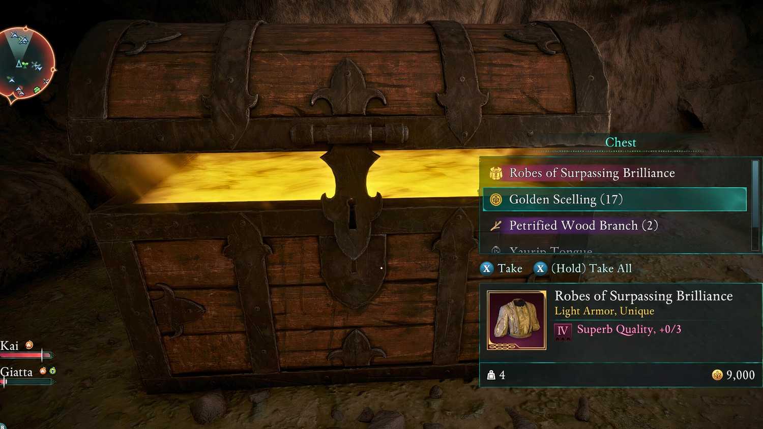 Encontrando o robe do trapaceiro arcano