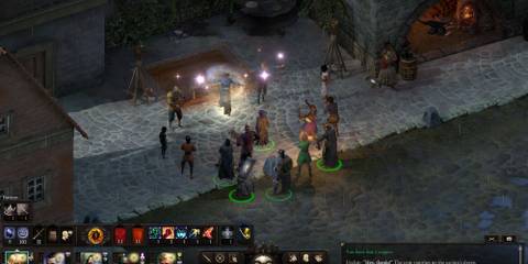 Talking to an NPC in Pillars of Eternity 2 Deadfire